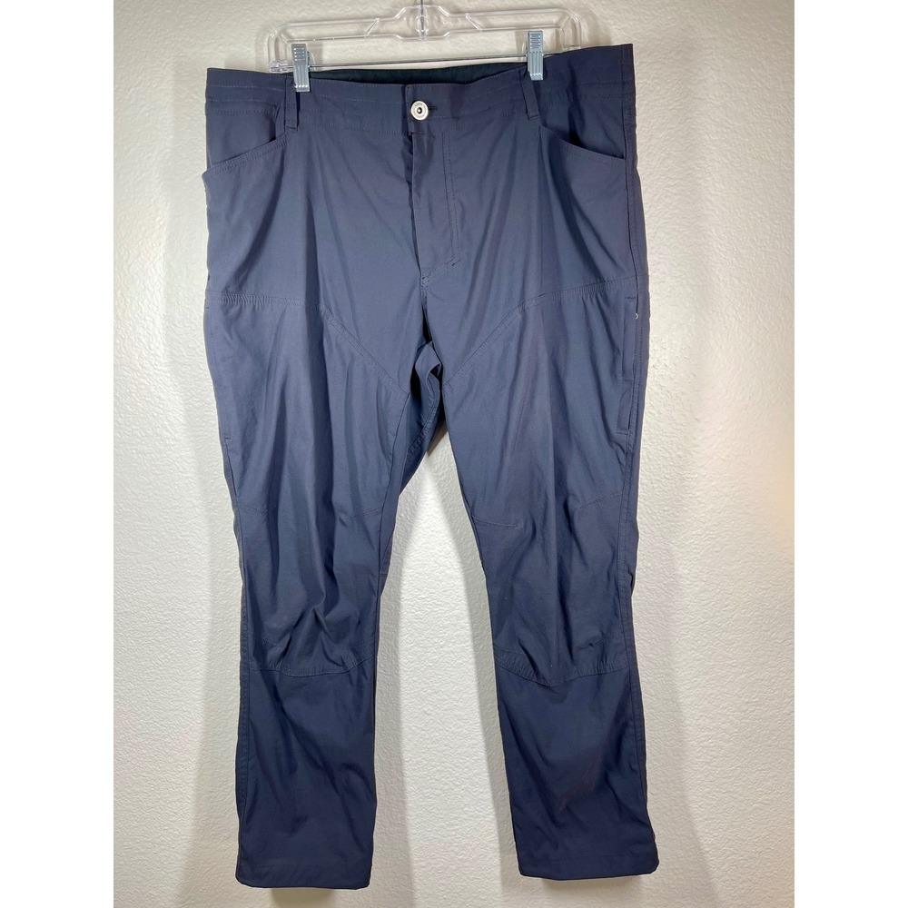 KUHL Mens Pants 38x30 Gray Outdoor Hiking Cargo Utility Straight Leg